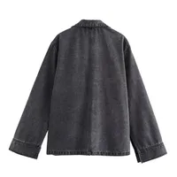 Spring  New Street Style Denim Shirt 1209427001 Casual Pants 1209795001 Suit main image 5