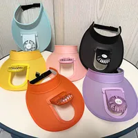New Style Sun Hat With Fan USB Charging Big Brim Outdoor Summer Hat Men's And Women's Sun Hat Parent-child Sun Hat main image 5