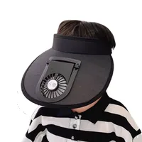 New Style Sun Hat With Fan USB Charging Big Brim Outdoor Summer Hat Men's And Women's Sun Hat Parent-child Sun Hat main image 6
