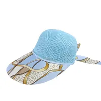 Summer Hat Sunscreen Hat Big Brimmed Mother Mother-in-law Middle-aged Hat Travel Cycling Sunshade Breathable Sun Hat main image 5