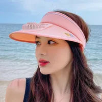New Summer Fan Hat USB Rechargeable Adult Empty Top Hat Men's And Women's Sunscreen Sun Hat Cool Hat Outdoor Sun Hat main image 3