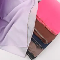 Live  Gradient Pearl Chiffon Stitched Metal Bead Chain Long Scarf Hui Scarf Malay Middle East Headscarf main image 4