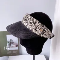 New Official Website With Empty Top Hat Children's Summer Sunscreen Cap Mixed Color Breathable Hairband PP Brim Sun Hat main image 4