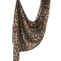 Hot Sale Silk Printed Turban Ethnic Shawl High Grade Marble Printed Ethnic Scarf Shawl sku image 33