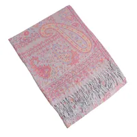 Hot Selling Cashew Flower Hanging Tassel Long Scarf Classic Ethnic Style Popular National Style Imitation Cashmere Autumn And Winter Scarf sku image 3