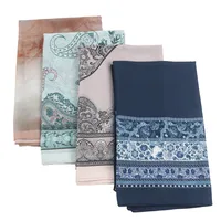 Malaysia Printed Chiffon Scarf Bohemian Fashion Simple Spring And Summer Sunscreen Scarf Shawl main image 4