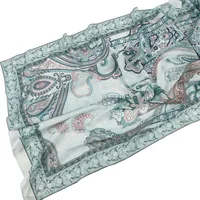 Malaysia Printed Chiffon Scarf Bohemian Fashion Simple Spring And Summer Sunscreen Scarf Shawl sku image 5