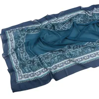 Malaysia Printed Chiffon Scarf Bohemian Fashion Simple Spring And Summer Sunscreen Scarf Shawl sku image 8