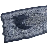 Malaysia Printed Chiffon Scarf Bohemian Fashion Simple Spring And Summer Sunscreen Scarf Shawl sku image 10
