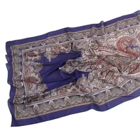 Malaysia Printed Chiffon Scarf Bohemian Fashion Simple Spring And Summer Sunscreen Scarf Shawl sku image 11