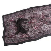 Malaysia Printed Chiffon Scarf Bohemian Fashion Simple Spring And Summer Sunscreen Scarf Shawl sku image 13