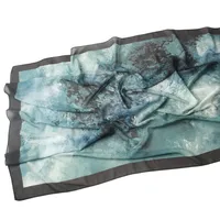 Malaysia Printed Chiffon Scarf Bohemian Fashion Simple Spring And Summer Sunscreen Scarf Shawl sku image 19