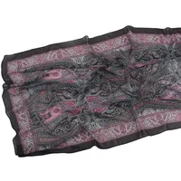 Malaysia Printed Chiffon Scarf Bohemian Fashion Simple Spring And Summer Sunscreen Scarf Shawl sku image 25