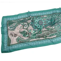 Malaysia Printed Chiffon Scarf Bohemian Fashion Simple Spring And Summer Sunscreen Scarf Shawl sku image 31