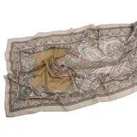 Malaysia Printed Chiffon Scarf Bohemian Fashion Simple Spring And Summer Sunscreen Scarf Shawl sku image 37
