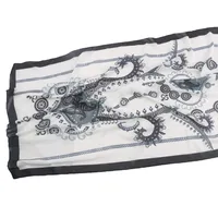 Malaysia Printed Chiffon Scarf Bohemian Fashion Simple Spring And Summer Sunscreen Scarf Shawl sku image 42