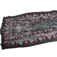 Malaysia Printed Chiffon Scarf Bohemian Fashion Simple Spring And Summer Sunscreen Scarf Shawl sku image 52