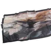 Malaysia Printed Chiffon Scarf Bohemian Fashion Simple Spring And Summer Sunscreen Scarf Shawl sku image 58