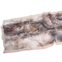 Malaysia Printed Chiffon Scarf Bohemian Fashion Simple Spring And Summer Sunscreen Scarf Shawl sku image 60