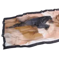 Malaysia Printed Chiffon Scarf Bohemian Fashion Simple Spring And Summer Sunscreen Scarf Shawl sku image 63