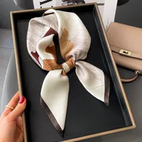 70 Spring Popular Commuter Square Scarf Fashionable Artificial Silk Scarf Trendy Women's All-match Fashionable High-grade Square Scarf Wholesale sku image 37