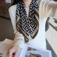70 Spring Popular Commuter Square Scarf Fashionable Artificial Silk Scarf Trendy Women's All-match Fashionable High-grade Square Scarf Wholesale sku image 60