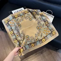 Style Hot Diagonal Ribbon  Ol Artificial Silk Plaid Long Silk Scarf Scarf Factory Wholesale sku image 21