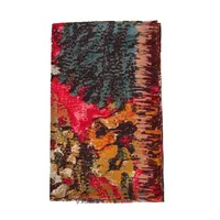 Satin Scarf Shawl Women's Autumn And Winter High-end  New French All-match Women's Scarf sku image 1