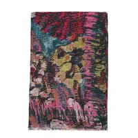 Satin Scarf Shawl Women's Autumn And Winter High-end  New French All-match Women's Scarf sku image 2