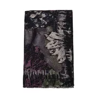 Satin Scarf Shawl Women's Autumn And Winter High-end  New French All-match Women's Scarf sku image 6