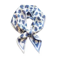 Wind Explosion Oblique Ribbon  OL Imitation Silk Plaid Long Scarf Scarf Factory Wholesale sku image 55