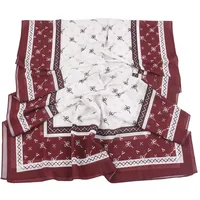 New High-grade Printed Satin Chiffon Scarf Malaysia Scarf Long Scarf Middle East Dubai Turban main image 4