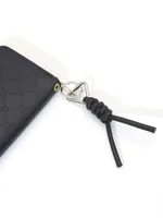 1 Piece All Seasons Pu Leather Solid Color Keychain main image 5