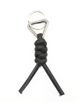 1 Piece All Seasons Pu Leather Solid Color Keychain main image 8