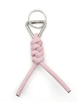 1 Piece All Seasons Pu Leather Solid Color Keychain sku image 12
