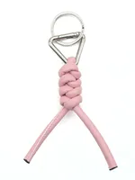 1 Piece All Seasons Pu Leather Solid Color Keychain sku image 15