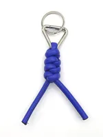 1 Piece All Seasons Pu Leather Solid Color Keychain sku image 20