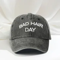 Unisex Casual Simple Style Streetwear Vocabulary Words/Name Embroidery Curved Eaves Baseball Cap main image 1