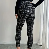 Women's Casual Daily Casual Sexy Fashion Lattice Full Length Skinny Pants main image 2