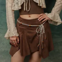 Ethnic Style Bohemian Solid Color Polyester Women's Chain Belts main image 3