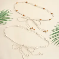 Ethnic Style Bohemian Solid Color Polyester Women's Chain Belts main image 4