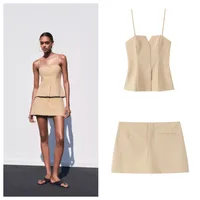 Holiday Daily Women's Elegant Simple Style Streetwear Solid Color Cotton Polyester Shorts Co-ord Set Shorts Sets main image 1