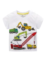 Boy'S Cute Cartoon Car Printing Cotton main image 5