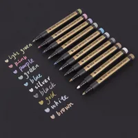 Stasta 8151 Color Metal Marker Water-based Paint Marker DIY Photo Album Hand Account Pen main image 2