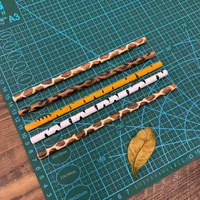 Qingmufan Hand-painted Animal Pattern Log Pencil Round Bulk HB Student Children Calligraphy Pencil main image 2