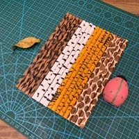 Qingmufan Hand-painted Animal Pattern Log Pencil Round Bulk HB Student Children Calligraphy Pencil main image 3