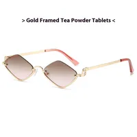 Simple Style Classic Style Solid Color Ac Polygon Full Frame Glasses sku image 6