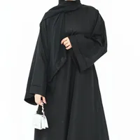 Women's Simple Patch Abaya main image 2