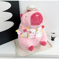 Cartoon Capybara Casual Holiday Women's Backpack main image 2