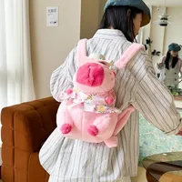 Cartoon Capybara Casual Holiday Women's Backpack main image 3